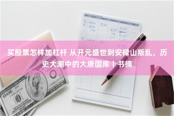 买股票怎样加杠杆 从开元盛世到安禄山叛乱，历史大潮中的大唐国库丨书摘